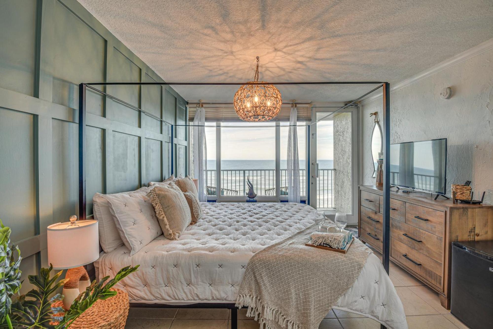 Top-Floor Beach Condo With 2 Oceanfront Balconies! デイトナ・ビーチ エクステリア 写真