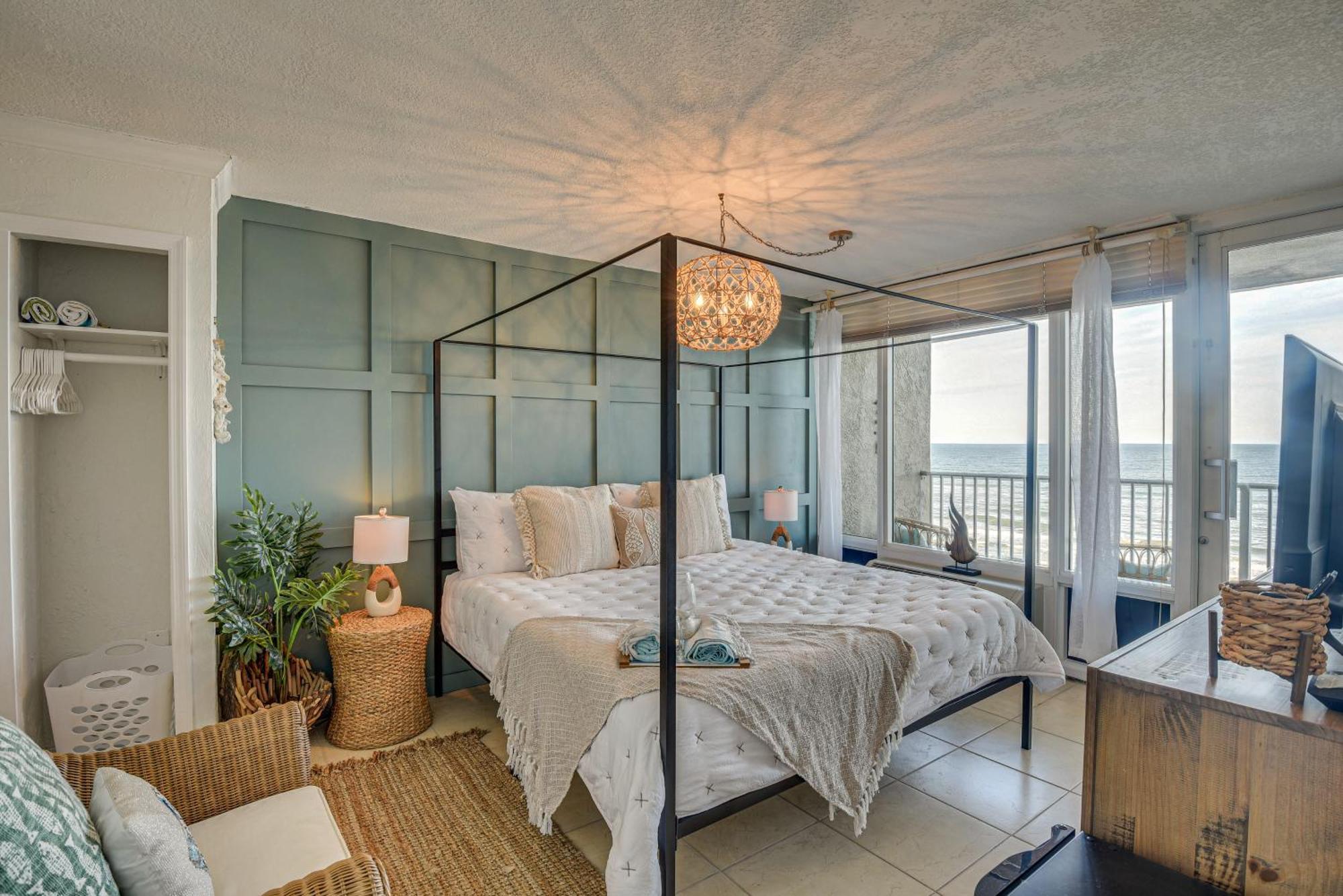 Top-Floor Beach Condo With 2 Oceanfront Balconies! デイトナ・ビーチ エクステリア 写真